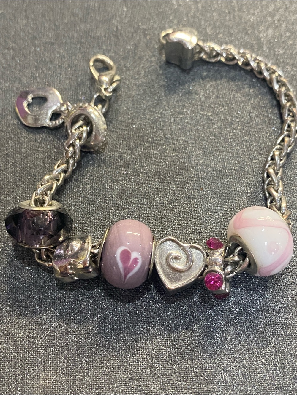 Lavender Tone Bracelet 7 inch - Picture 1 of 5